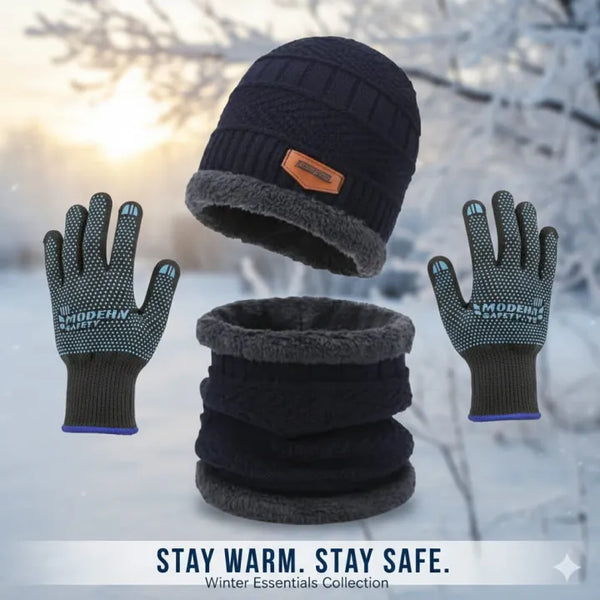 Cap Neck Warmer Gloves