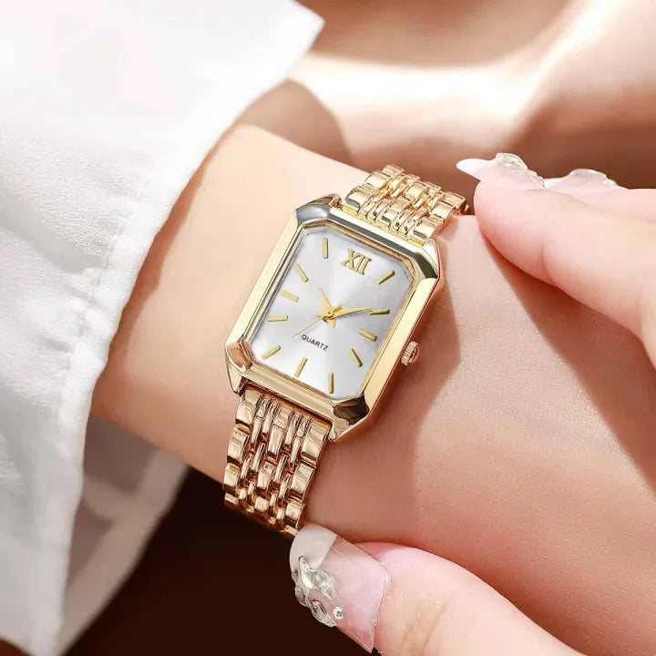 Fashion Rectangle Women Quartz Watch