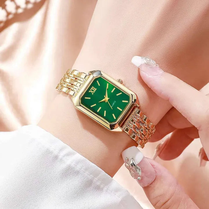 Fashion Rectangle Women Quartz Watch